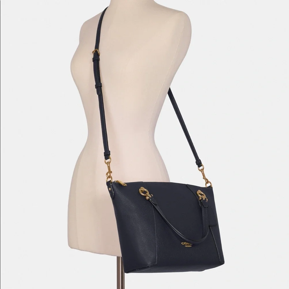 PRICE FIRM ❗️ NWT COACH Kacey Satchel Crossbody Bag - Picture 2 of 16
